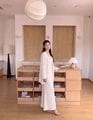 ZBMLX036#秋冬上新V 领蕾丝吊带长裙